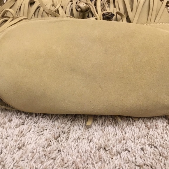 Patricia Nash Tan Fringed Crossbody Bag - Picture 5 of 11